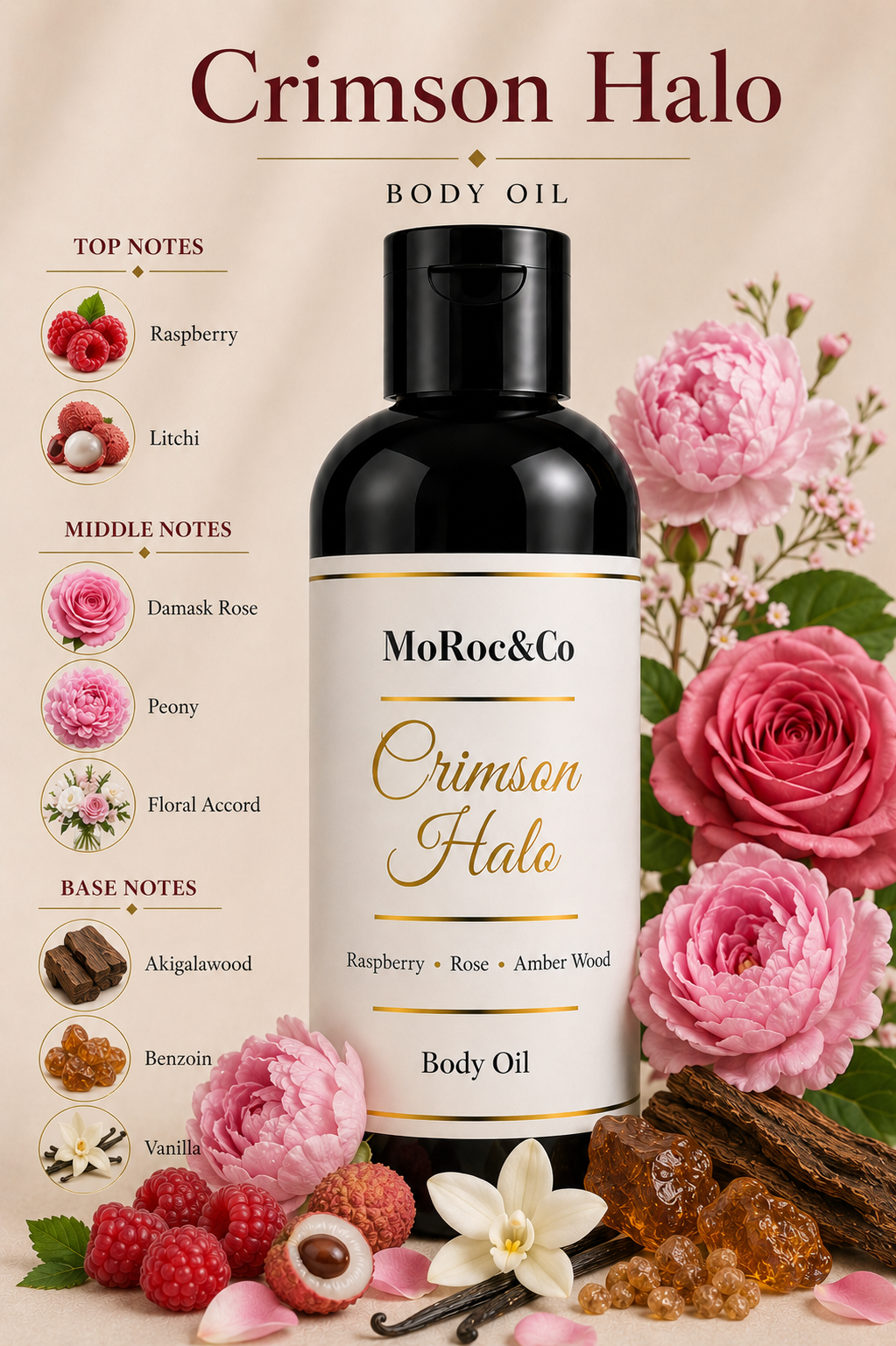 Crimson Halo Body Oil