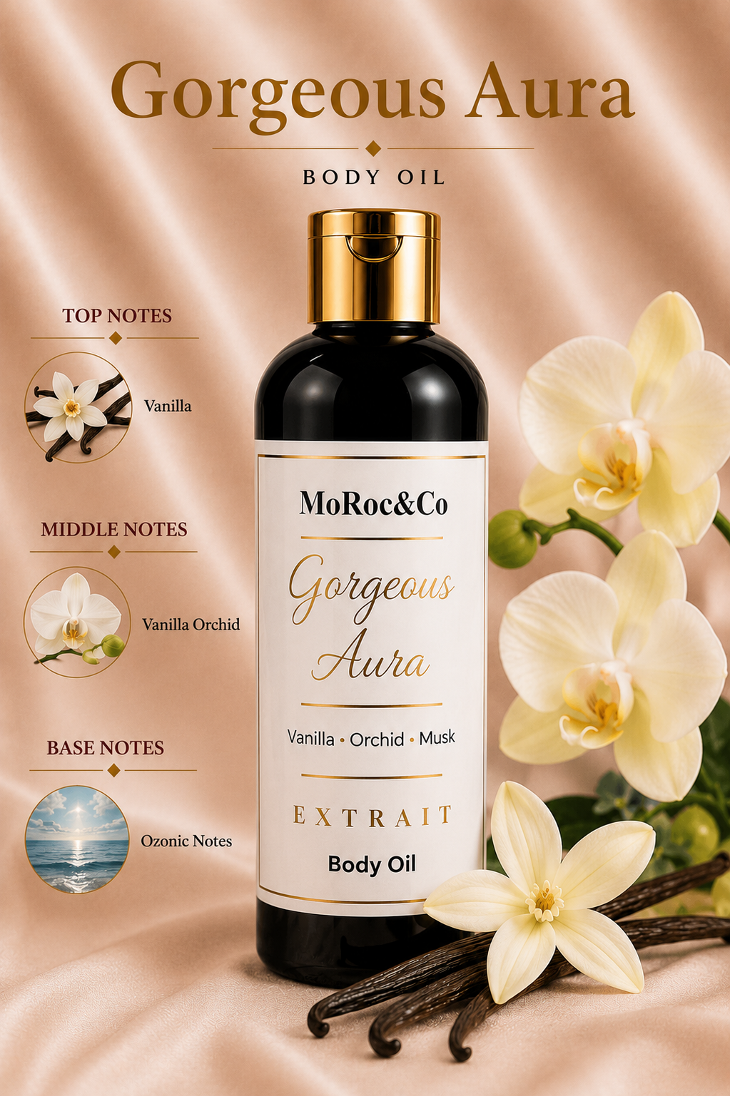 Gorgeous Aura Extrait Body Oil