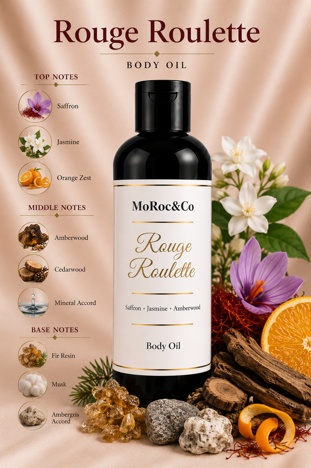 Rouge Roulette Body Oil