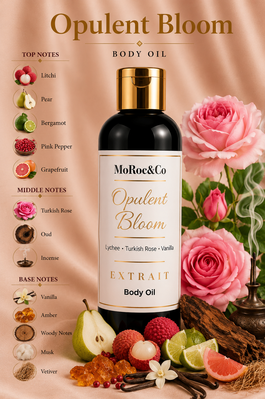 Opulent Bloom Extrait Body Oil