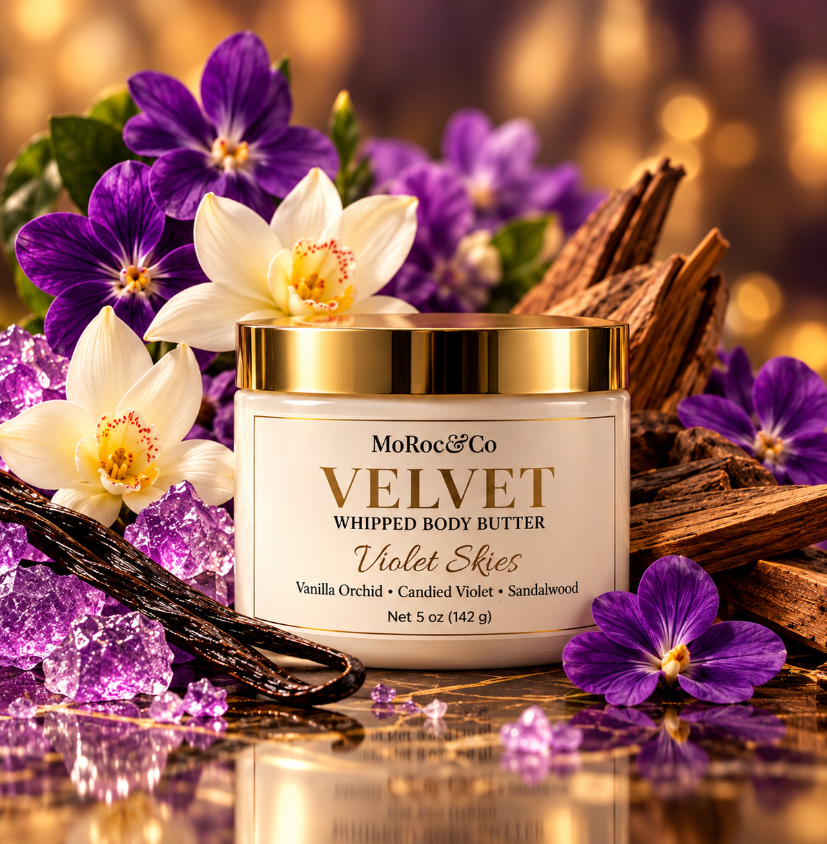 Violet Skies VELVET Whipped Body Butter
